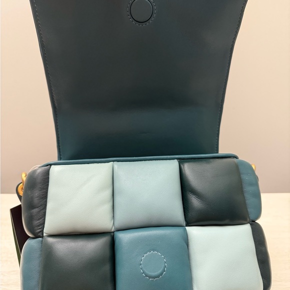 Kate Spade Blue Quilted Crossbody Bag - Picture 7 of 10